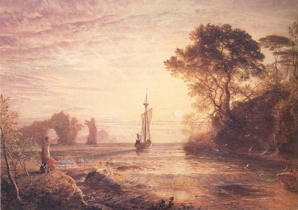 Samuel Palmer Farewell to Calypso oil painting picture